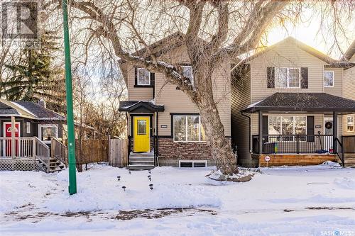 300B Maple Street E, Saskatoon, SK - Outdoor With Deck Patio Veranda With Facade