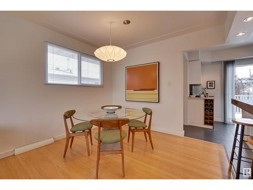 8936 143 St Nw, Edmonton, AB - Indoor Photo Showing Dining Room