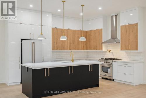 24 Market Street, Georgina, ON - Indoor Photo Showing Kitchen With Upgraded Kitchen