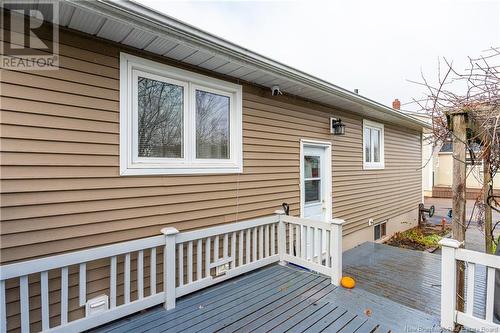 141 Second Avenue, Moncton, NB - Outdoor With Deck Patio Veranda With Exterior