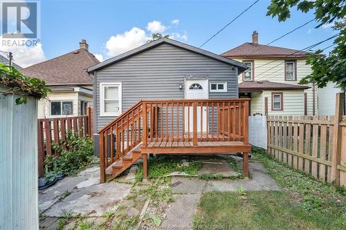 375 Bridge, Windsor, ON - Outdoor With Deck Patio Veranda