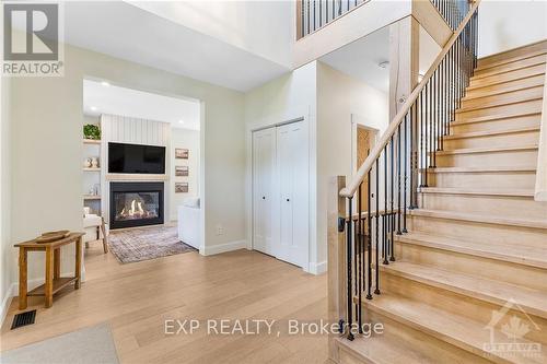 20379 Eigg Road, North Glengarry, ON - Indoor With Fireplace