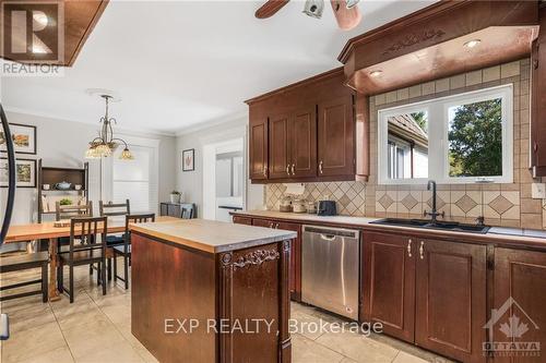 3785 34, Champlain, ON - Indoor Photo Showing Kitchen With Double Sink