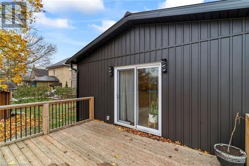 Deck from new addition built in 2023 - 595 11Th Avenue, Hanover, ON - Outdoor With Deck Patio Veranda With Exterior