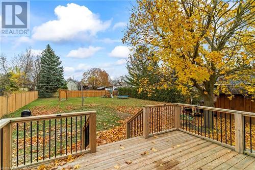 Quiet Neighborhood - 595 11Th Avenue, Hanover, ON - Outdoor With Deck Patio Veranda