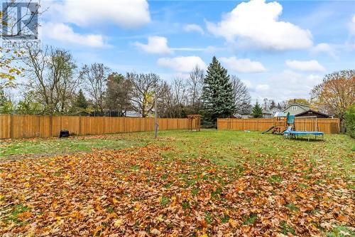 Fenced backyard - 595 11Th Avenue, Hanover, ON - Outdoor With Backyard