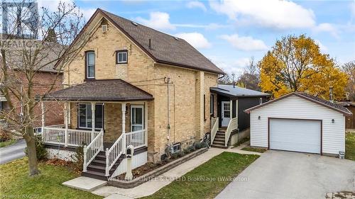 595 11Th Avenue, Hanover, ON - Outdoor With Deck Patio Veranda With Facade