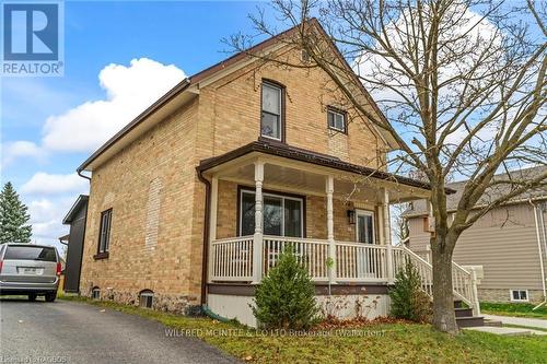 595 11Th Avenue, Hanover, ON - Outdoor With Deck Patio Veranda With Facade