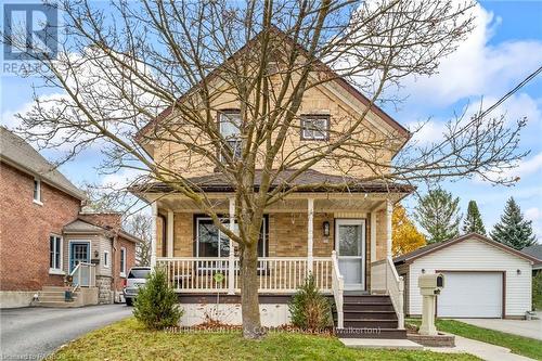 595 11Th Avenue, Hanover, ON - Outdoor With Deck Patio Veranda With Facade