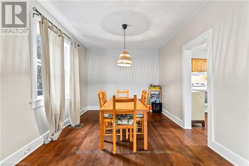 595 11Th Avenue, Hanover, ON - Indoor Photo Showing Dining Room