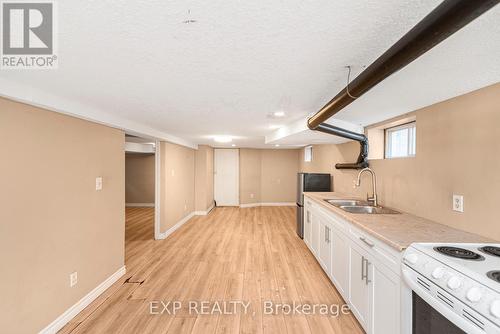 69 Griffith Street, Welland, ON - Indoor Photo Showing Kitchen With Double Sink