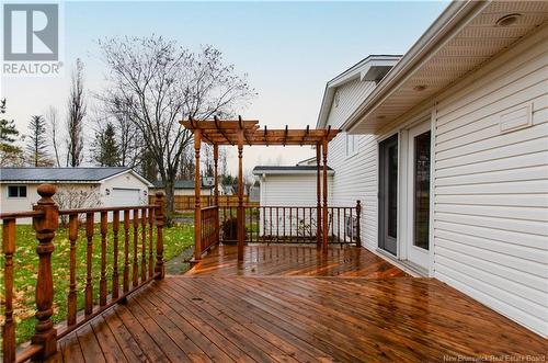 275 Cousteau, Dieppe, NB - Outdoor With Deck Patio Veranda With Exterior