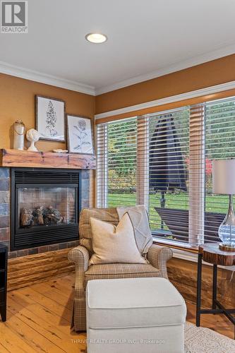 457 Jarvis Street, London, ON - Indoor Photo Showing Living Room With Fireplace