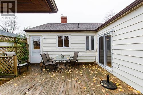 211 Humphrey Street, Moncton, NB - Outdoor With Deck Patio Veranda With Exterior