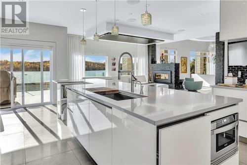 2613 Dube Road, Sudbury, ON - Indoor Photo Showing Kitchen With Upgraded Kitchen