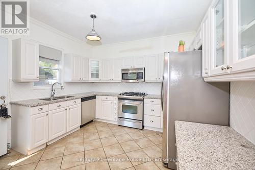 83 Maple Avenue, Welland (772 - Broadway), ON - Indoor Photo Showing Kitchen With Double Sink