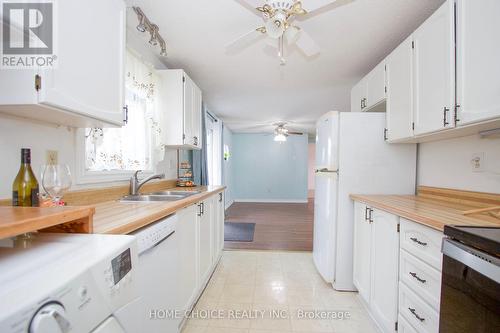 16 The Cove Road, Clarington, ON - Indoor Photo Showing Kitchen With Double Sink