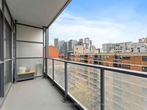 907-210 Simcoe St, Toronto, ON - Outdoor With Balcony With View With Exterior