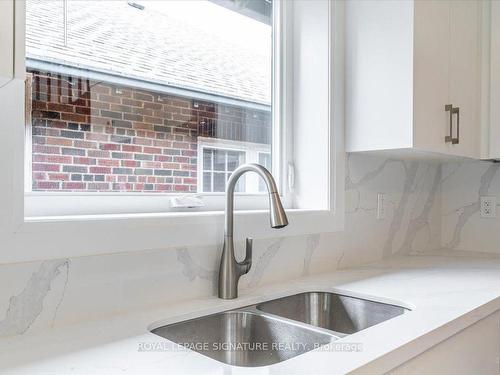 Upper-182 Millwood Rd, Toronto, ON - Indoor Photo Showing Kitchen With Double Sink