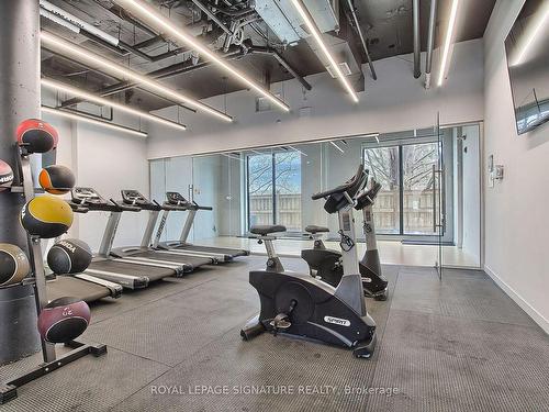 309-1800 Simcoe St N, Oshawa, ON - Indoor Photo Showing Gym Room