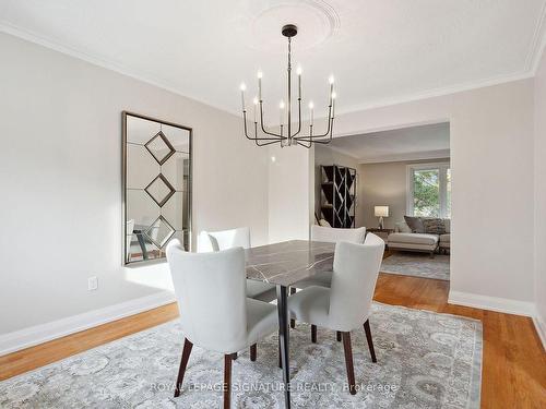 61 Fulbert Cres, Toronto, ON - Indoor Photo Showing Dining Room