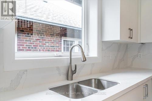 Upper - 182 Millwood Road, Toronto, ON - Indoor Photo Showing Kitchen With Double Sink