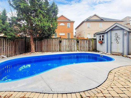 120 Guery Cres, Vaughan, ON - Outdoor With In Ground Pool With Deck Patio Veranda