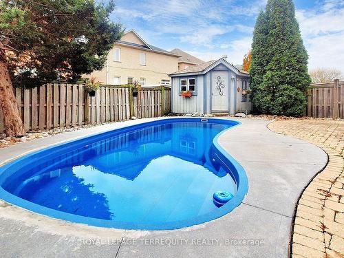 120 Guery Cres, Vaughan, ON - Outdoor With In Ground Pool