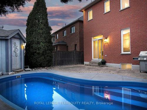 120 Guery Cres, Vaughan, ON - Outdoor With In Ground Pool With Exterior