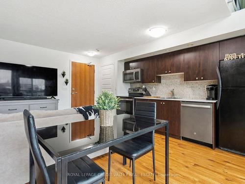 217-215 Queen St, Brampton, ON - Indoor Photo Showing Kitchen