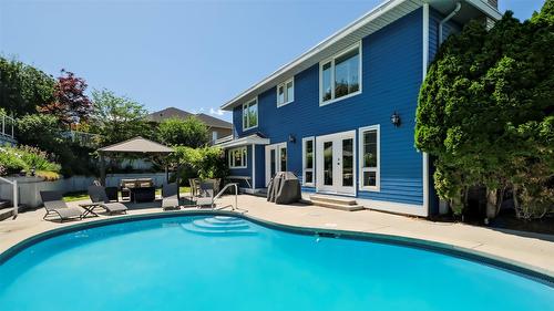 359 Stellar Drive, Kelowna, BC - Outdoor With In Ground Pool