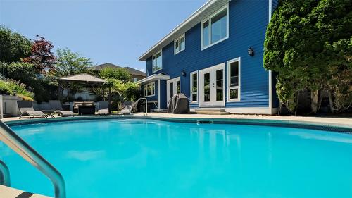 359 Stellar Drive, Kelowna, BC - Outdoor With In Ground Pool With Backyard