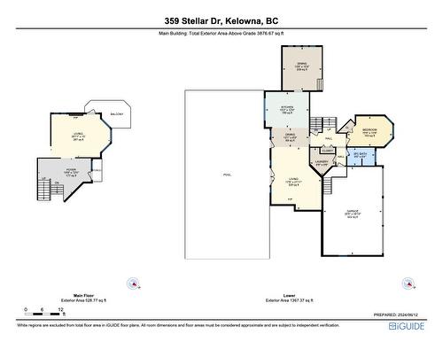 359 Stellar Drive, Kelowna, BC - Outdoor With In Ground Pool With View