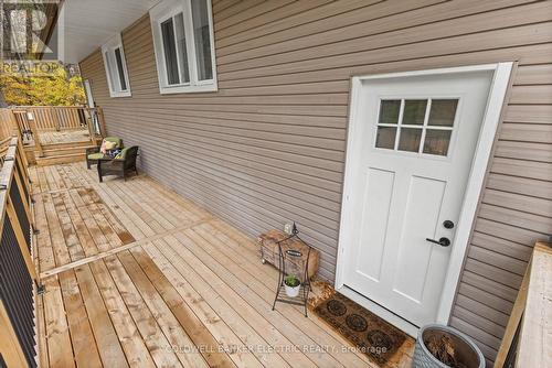 7055 Hunter Street, Hamilton Township (Bewdley), ON - Outdoor With Deck Patio Veranda With Exterior