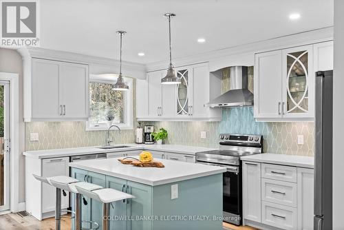 7055 Hunter Street, Hamilton Township (Bewdley), ON - Indoor Photo Showing Kitchen With Upgraded Kitchen