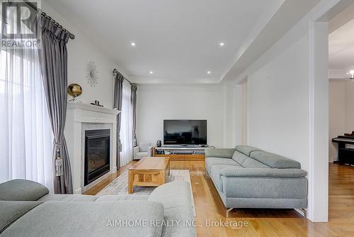 3057 Gardenia Gate, Oakville, ON - Indoor Photo Showing Living Room With Fireplace