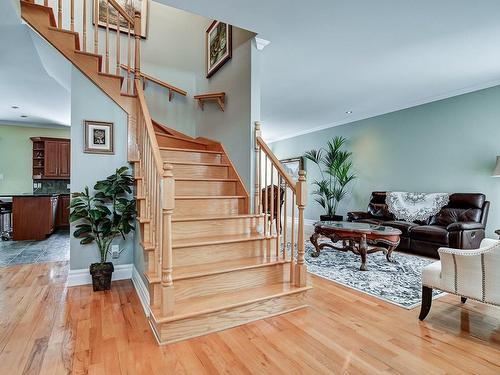 Salon - 7655 Rue Liege, Brossard, QC - Indoor Photo Showing Living Room