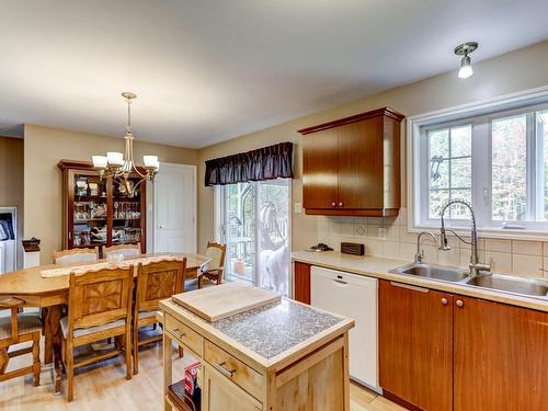 Overall view - 136Z Rue Jimmy, Sainte-Sophie, QC - Indoor Photo Showing Kitchen With Double Sink