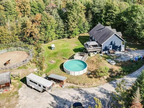 Aerial photo - 136Z Rue Jimmy, Sainte-Sophie, QC - Outdoor With Above Ground Pool