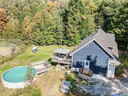 Aerial photo - 136Z Rue Jimmy, Sainte-Sophie, QC - Outdoor With Above Ground Pool