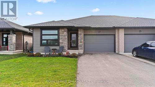 27 Feathers Crossing, St. Thomas, ON - Outdoor With Facade