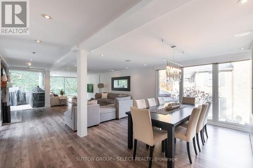 1455 Corley Drive, London, ON - Indoor Photo Showing Dining Room With Fireplace