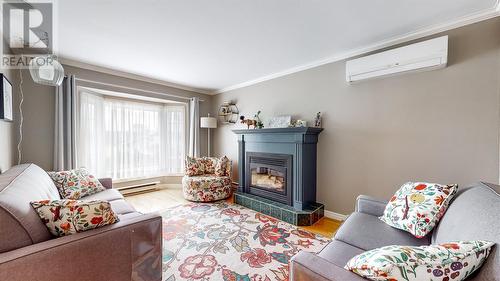 25 Hopeall Street, St. John'S, NL - Indoor Photo Showing Living Room With Fireplace