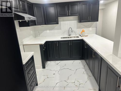 12 Canis Street, Brampton, ON - Indoor Photo Showing Kitchen With Double Sink