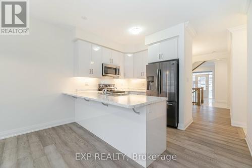 584 Juneberry Court, Milton, ON - Indoor Photo Showing Kitchen With Upgraded Kitchen