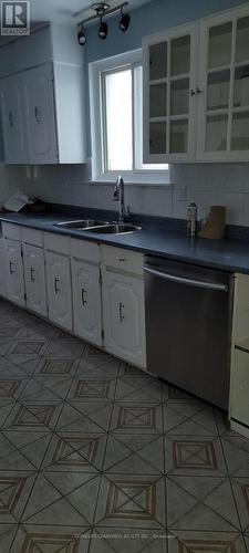 Upper - 26 Greenwood Crescent, Brampton, ON - Indoor Photo Showing Kitchen With Double Sink