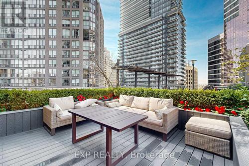 1401 - 11 St. Joseph Street, Toronto (Bay Street Corridor), ON - Outdoor With Deck Patio Veranda With Facade