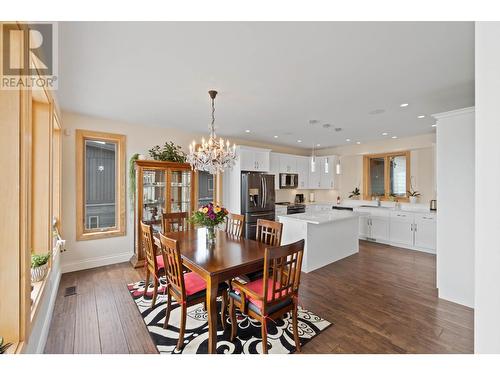 6560 Monck Park Road, Merritt, BC - Indoor Photo Showing Dining Room