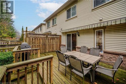 View of deck - 435 Shadow Wood Crescent, Waterloo, ON - Outdoor With Deck Patio Veranda With Exterior