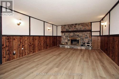 388 Marken Court, Oshawa, ON - Indoor Photo Showing Other Room With Fireplace